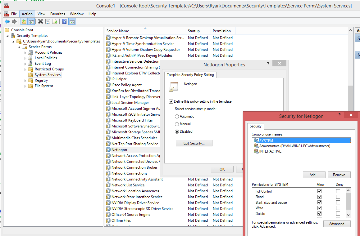 Image result for SECURITY TEMPLATES FOR WINDOWS