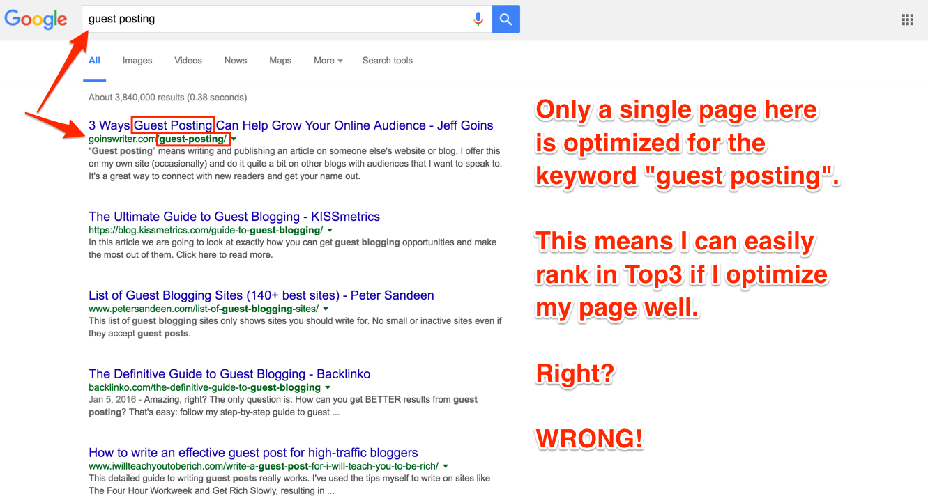Image result for Are Single Page Websites Bad for search engine optimization