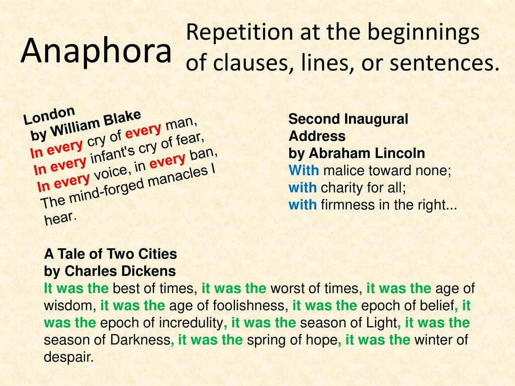 Image result for Rhetorical Devices within the Inaugural Address