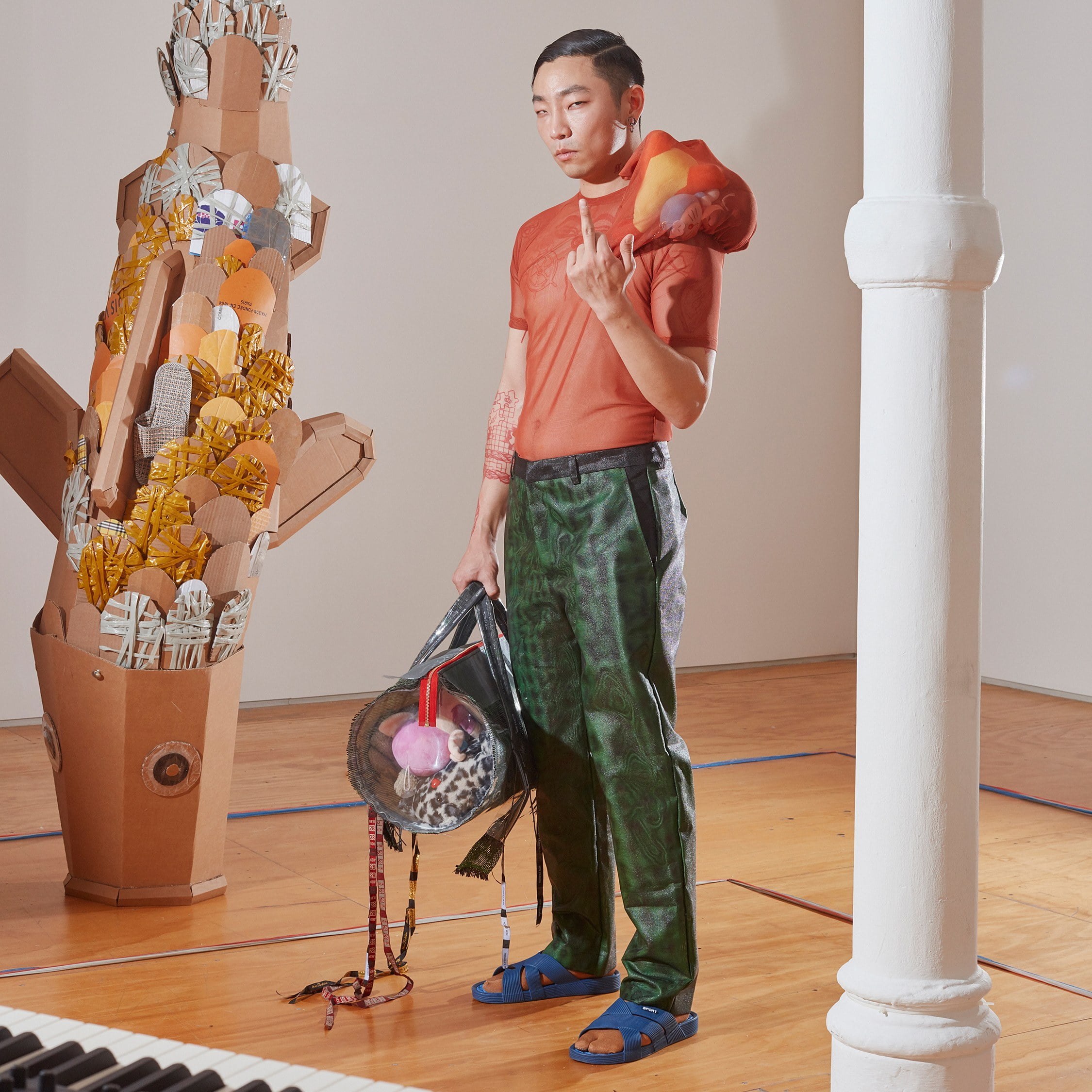 Image result for A New Art-Fashion Label Is Exploring Asian-American Identity
