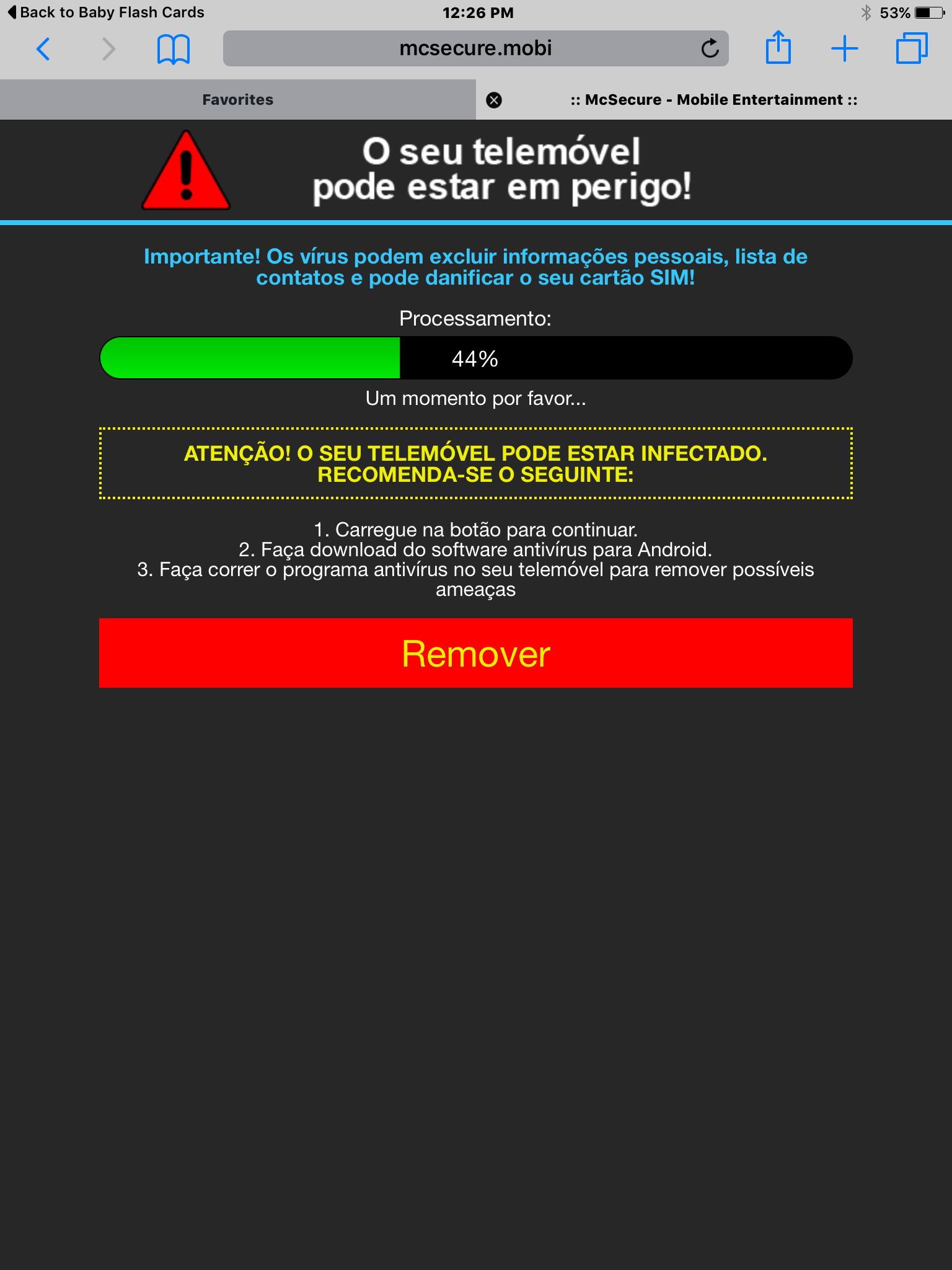 Image result for Remove the Your Computer is heavily damaged Scam
