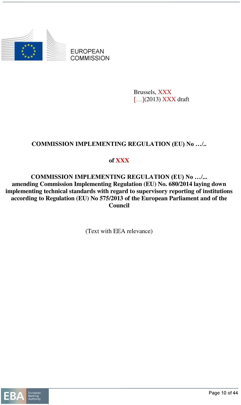 Image result for EU Implementing Regulation Published for Revised Benchmarking Portfolios, Reporting Templates and Reporting Instructions under the Capital Requirements Directive