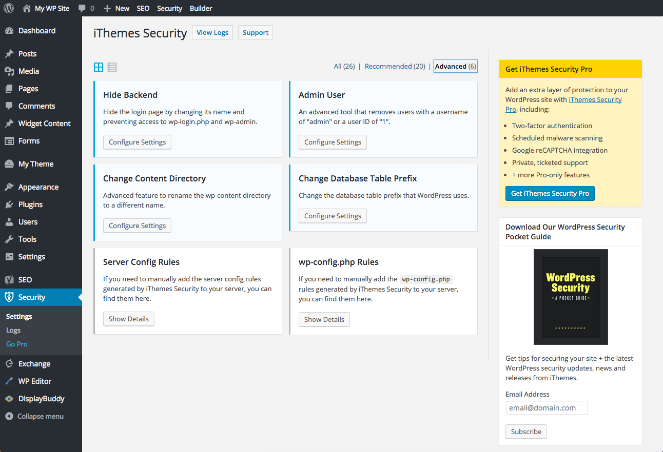 Image result for How to run a Security Scan on WordPress for Improving Performance