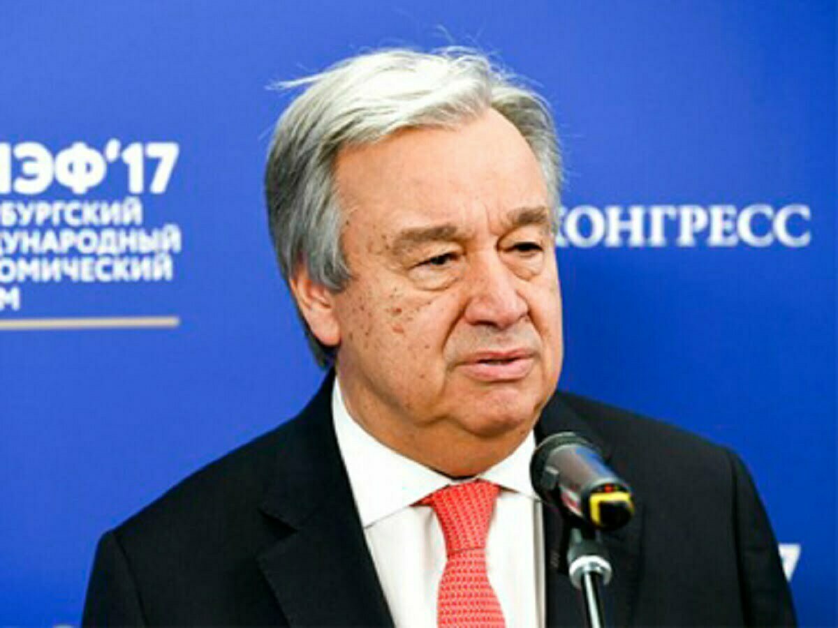 Image result for Guterres reiterates want to protect civilians